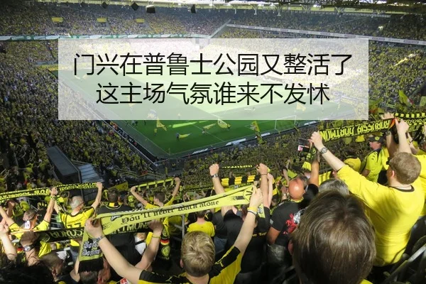 门兴在普鲁士公园又整活了 这主场气氛谁来不发怵