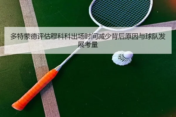 多特蒙德评估穆科科出场时间减少背后原因与球队发展考量